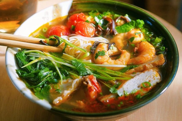 bún tôm hải phòng