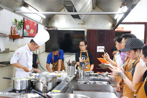 Lớp học chuyên đề món hàn