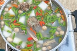 vịt tiềm ớt hiểm