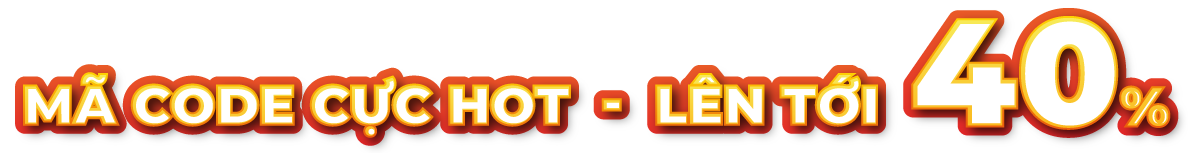 Mã code cực HOT - lên tới 40% title