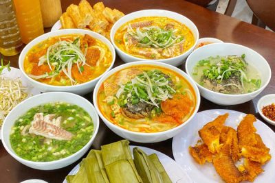 Bánh canh cá lóc món ăn dân giã đậm vị