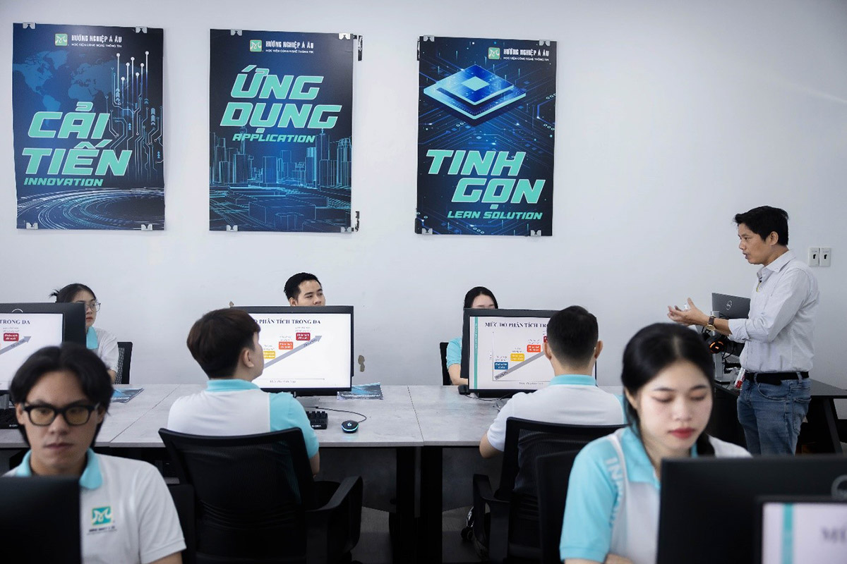buổi học phân tích dữ liệu bảo mật khi dùng ai