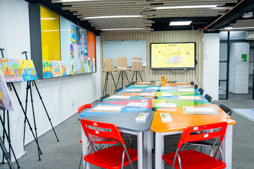 hình ảnh cơ sở vật chất khóa học thực tế khóa học thiết kế truyện tranh ai 02