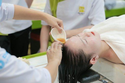 học gội đầu dưỡng sinh cơ bản