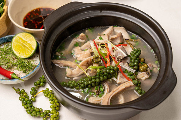 Cách Nấu Bao Tử Hầm Tiêu Xanh Ngon Không Bị Hôi