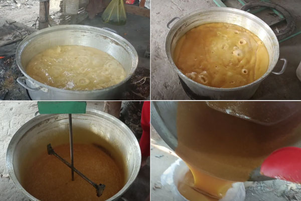 Đun Cô Đặc Nước Thốt Nốt