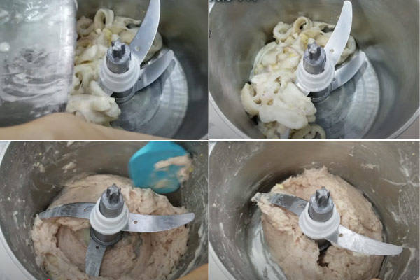 Không cần xay chả quá nhuyễn