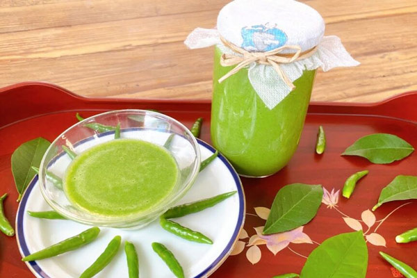 Muối ớt xanh chấm hải sản