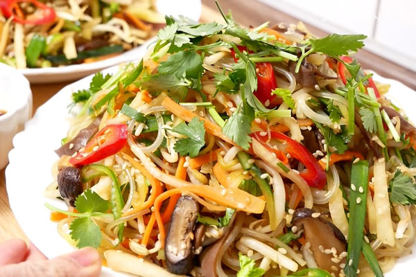 Miến trộn chay ngon miệng