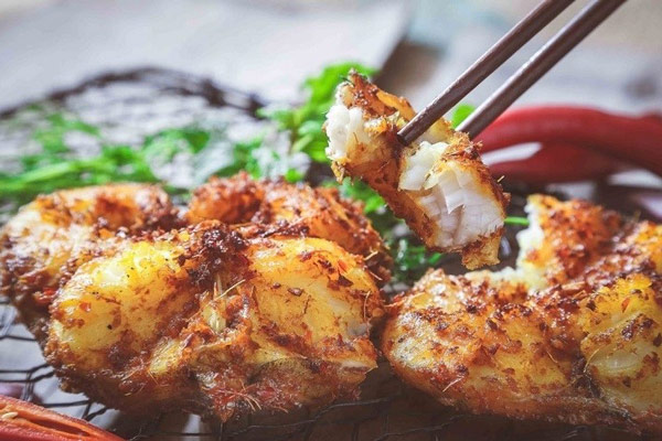 Cá nheo nướng riềng mẻ thơm ngon