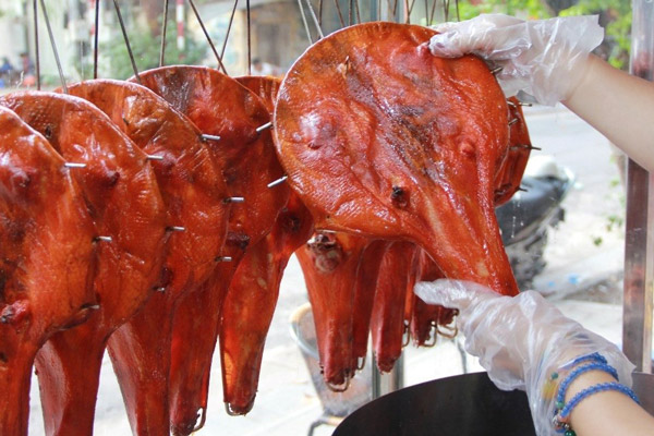 cách làm vịt quay tỳ bà