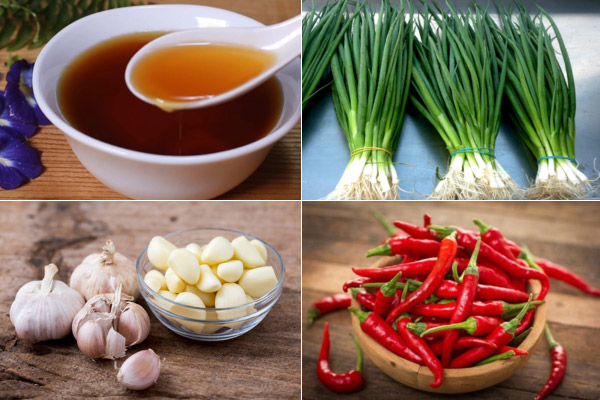 chế biến nước mắm hành