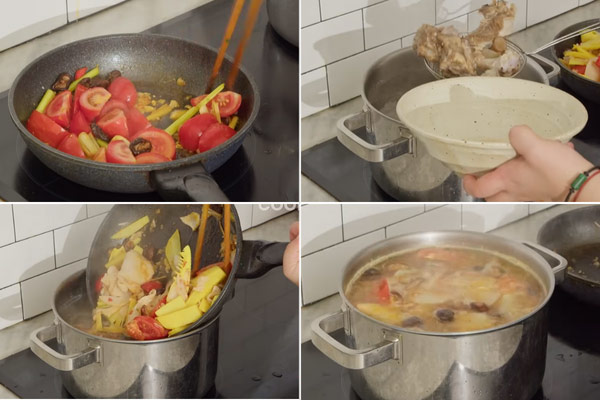 Nấu Nước Dùng Lẩu