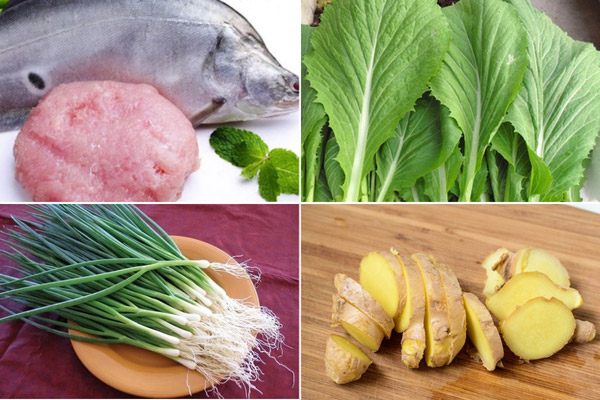 Nguyên Liệu Để Làm Cá Thác Lác Hấp Cải Bẹ Xanh