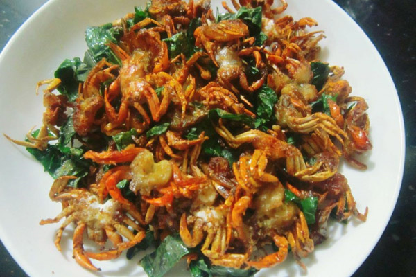 cách làm rạm rang muối