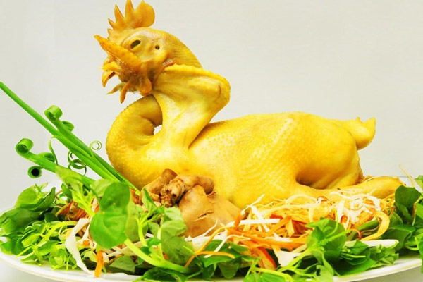 cách luộc gà ngon da giòn