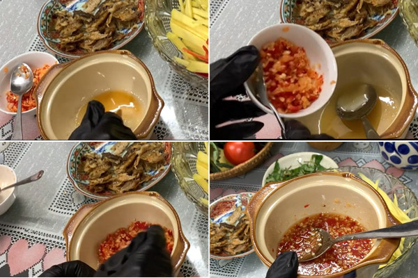 Pha Nước Xốt Trộn Gỏi