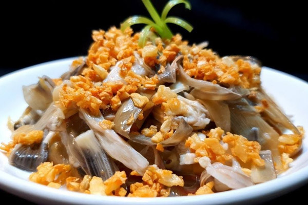 Hoa Chuối Xào Tỏi