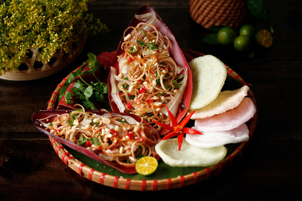 Nộm hoa chuối tai heo