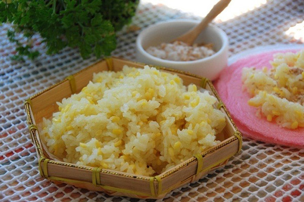 cách nấu xôi vò đậu xanh nước cốt dừa