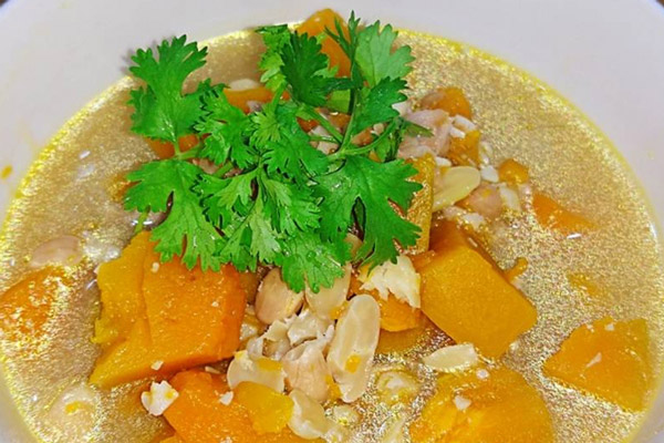 Canh Bí Đỏ Chay