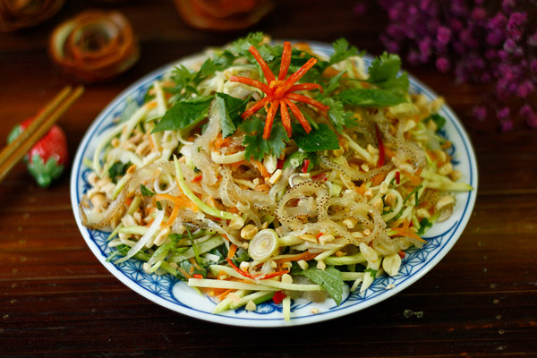 Gỏi sứa xoài xanh