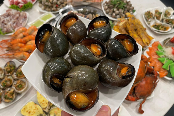 Ốc Nhồi Nướng Muối Ớt
