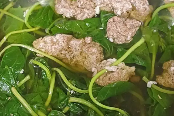 Rau Lang Nấu Canh Cua