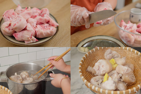 Sơ Chế Giò Heo