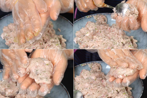 Tạo hình chả cá
