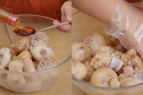 Ướp Giò Heo Cho Đậm Vị