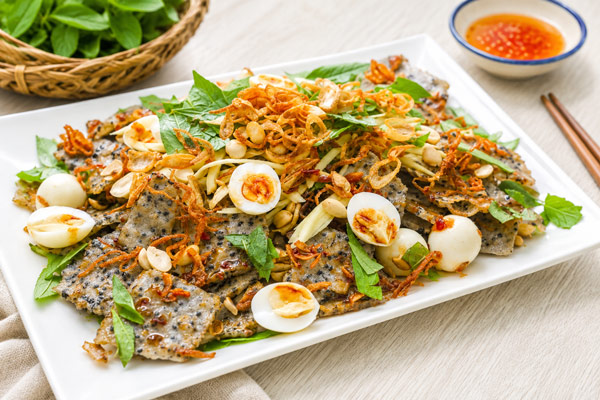 Bánh đa trộn ngon nhất khi dùng ngay