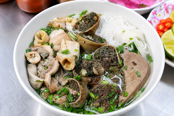 bún lòng miền bắc