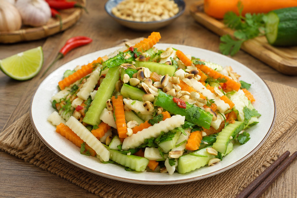 Cách Làm Nộm Dưa Chuột