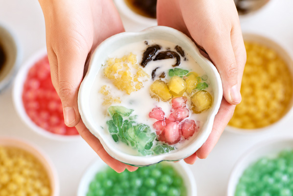 Chè Sương Sa Hạt Lựu Bằng Củ Đậu