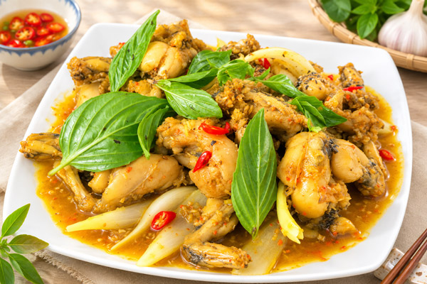 Ếch Xào Lăn