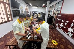 hình ảnh lớp học thực tế của lớp học Kỹ thuật viên Điện tử chuyên ngành Điện - Điện lạnh dân dụng 01