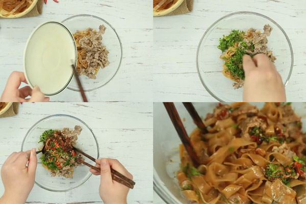 trộn Bánh Đa Cua Hải Phòng