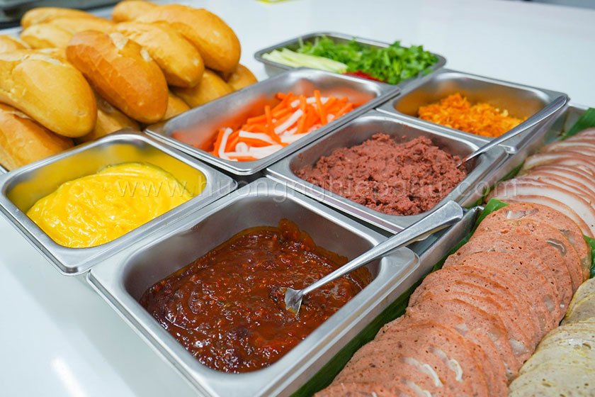 hình ảnh lớp học thực tế của khóa học chuyên đề bánh mì chả sài gòn 07