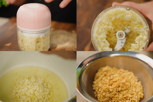 Làm Tỏi Phi Vàng Giòn