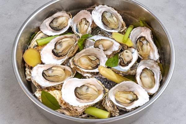 Hàu hấp sả